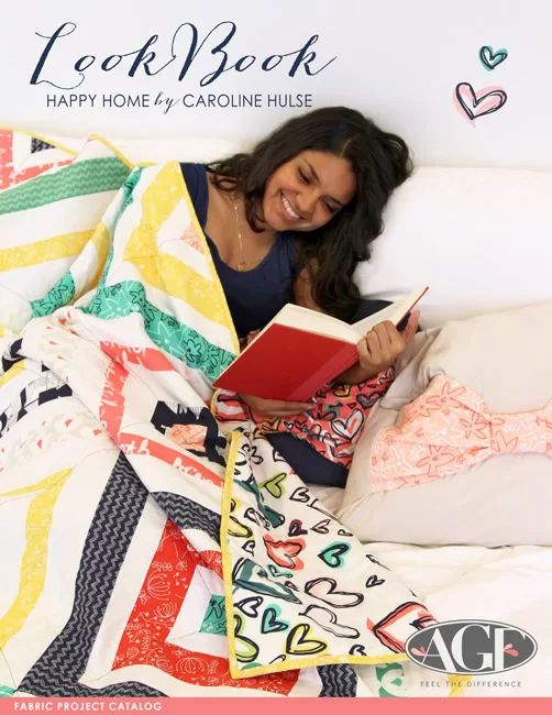 Happy Home by Caroline Hulse Fabric Lookbook<