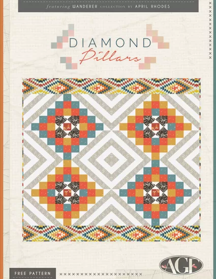 Diamond Pillars Quilt