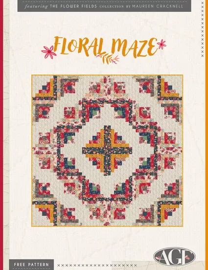 Floral Maze Quilt