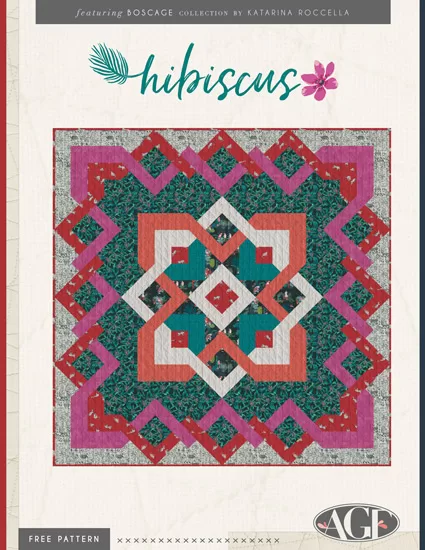 Hibiscus Quilt 