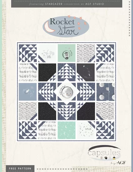 Rocket Star Quilt 