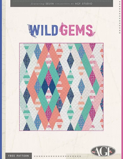 Wild Gems Quilt 