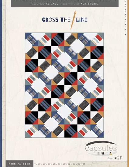 Cross the Line Quilt 