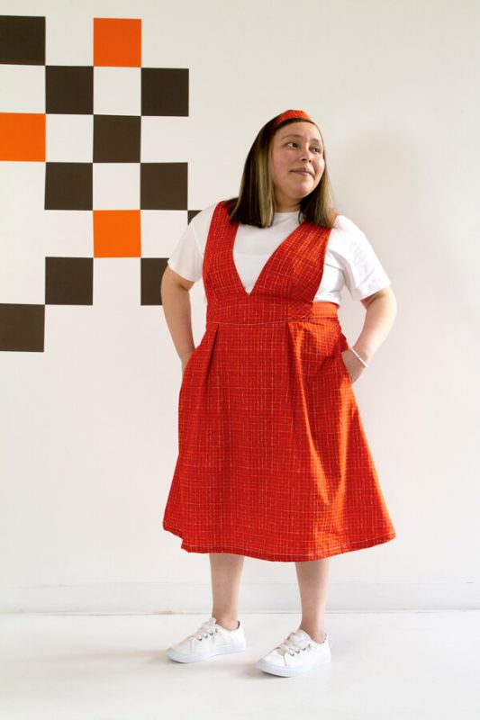 Checkered-Elements-Dress-2-fabric-collection-agf