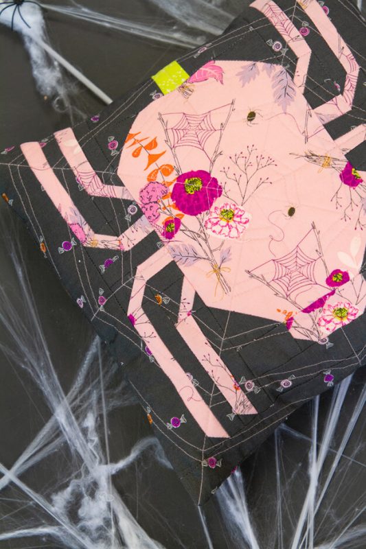 Spooky-n-Witchy-Spider-Pillows-2-fabric-collection-agfstudio