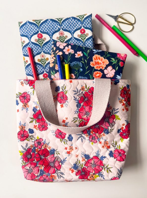 The Flower Fields Sweet-Quilted-Tote-1-fabric-collection-maureen-cracknell