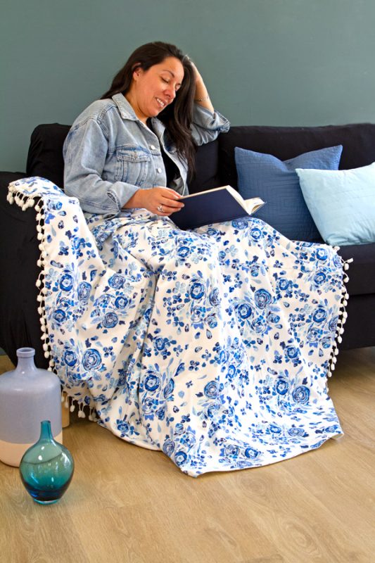 True-Blue-Flannel-Throw-1-fabric-collection-maureen-cracknell
