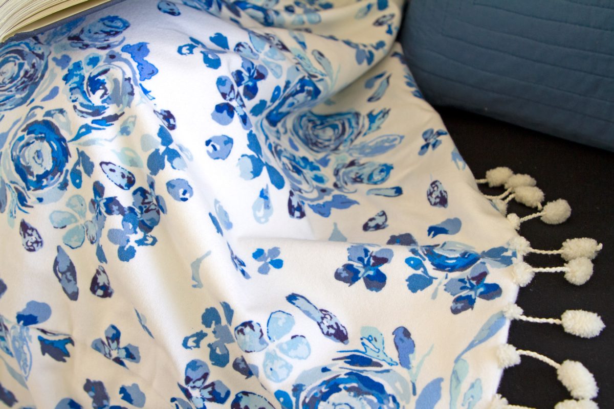 True-Blue-Flannel-Throw-3-fabric-collection-maureen-cracknell