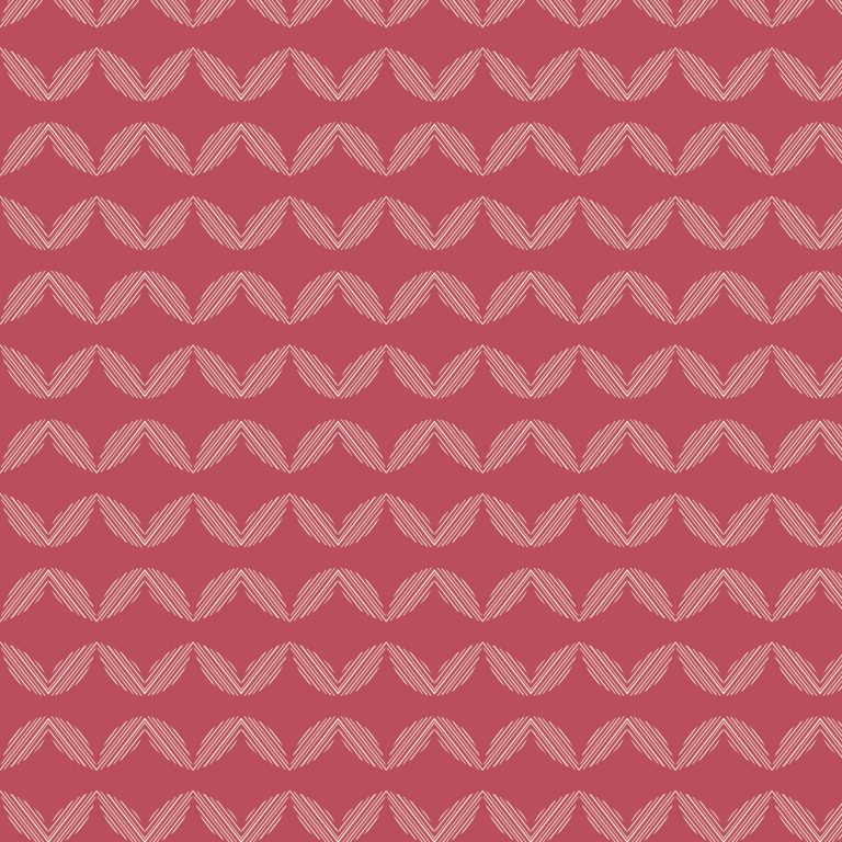 red geometric fabric pattern