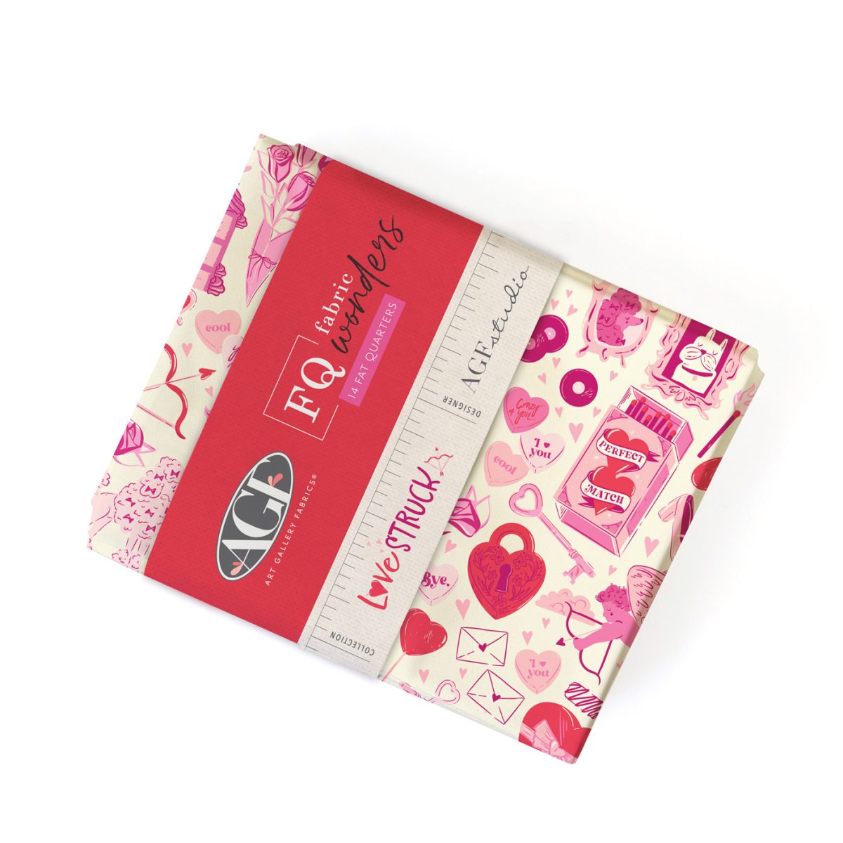 Love Struck FQ Fabric Bundle