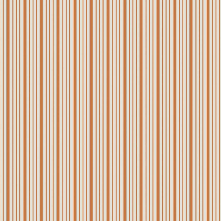 Orange stripes fabric