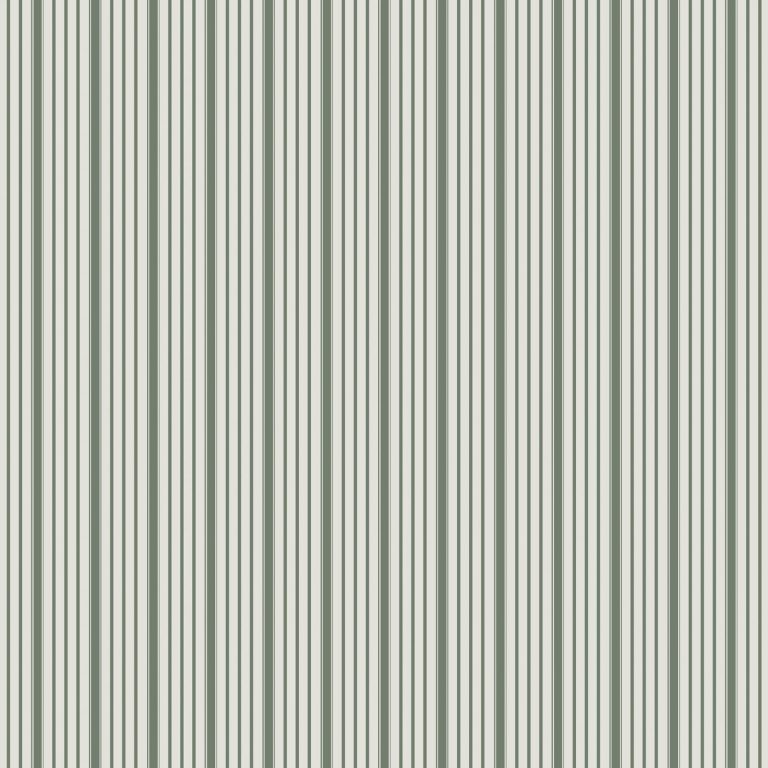 green and white stripes fabric