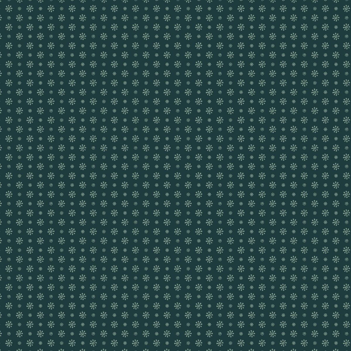 Green Floral Blender fabric