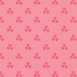 Red roses on a pink background fabric