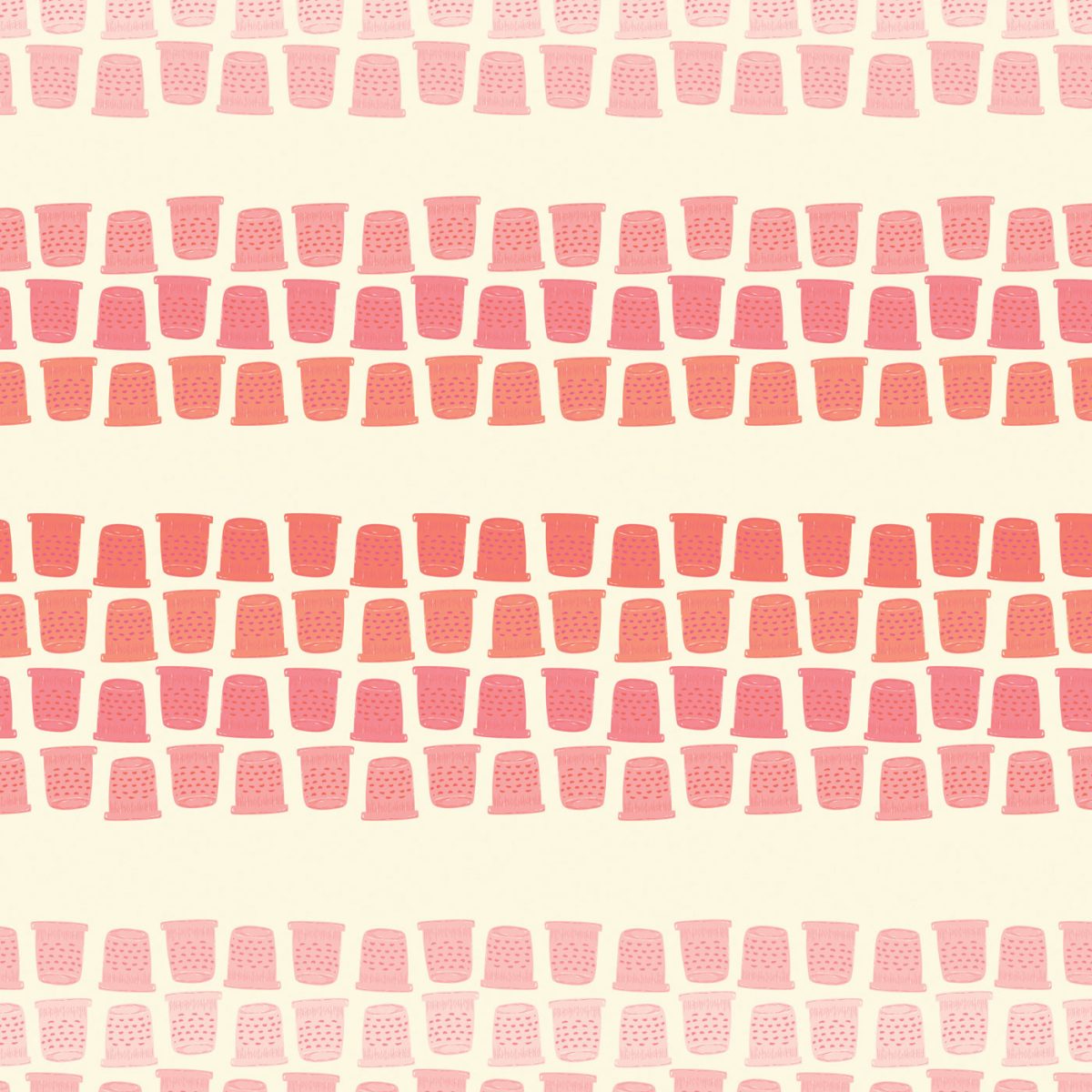 pink thimble fabric