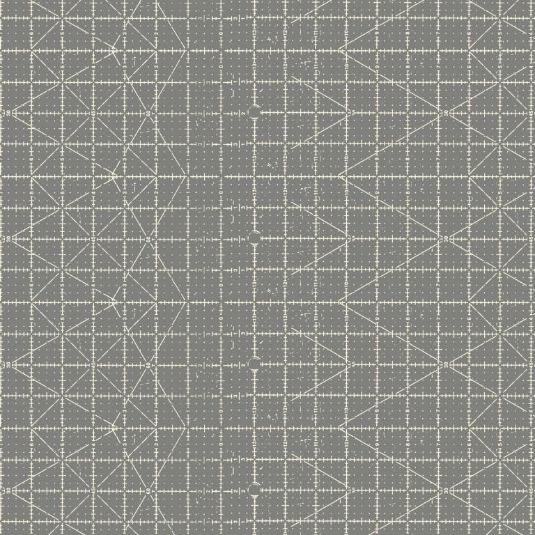 quilt ruler fabric in gray